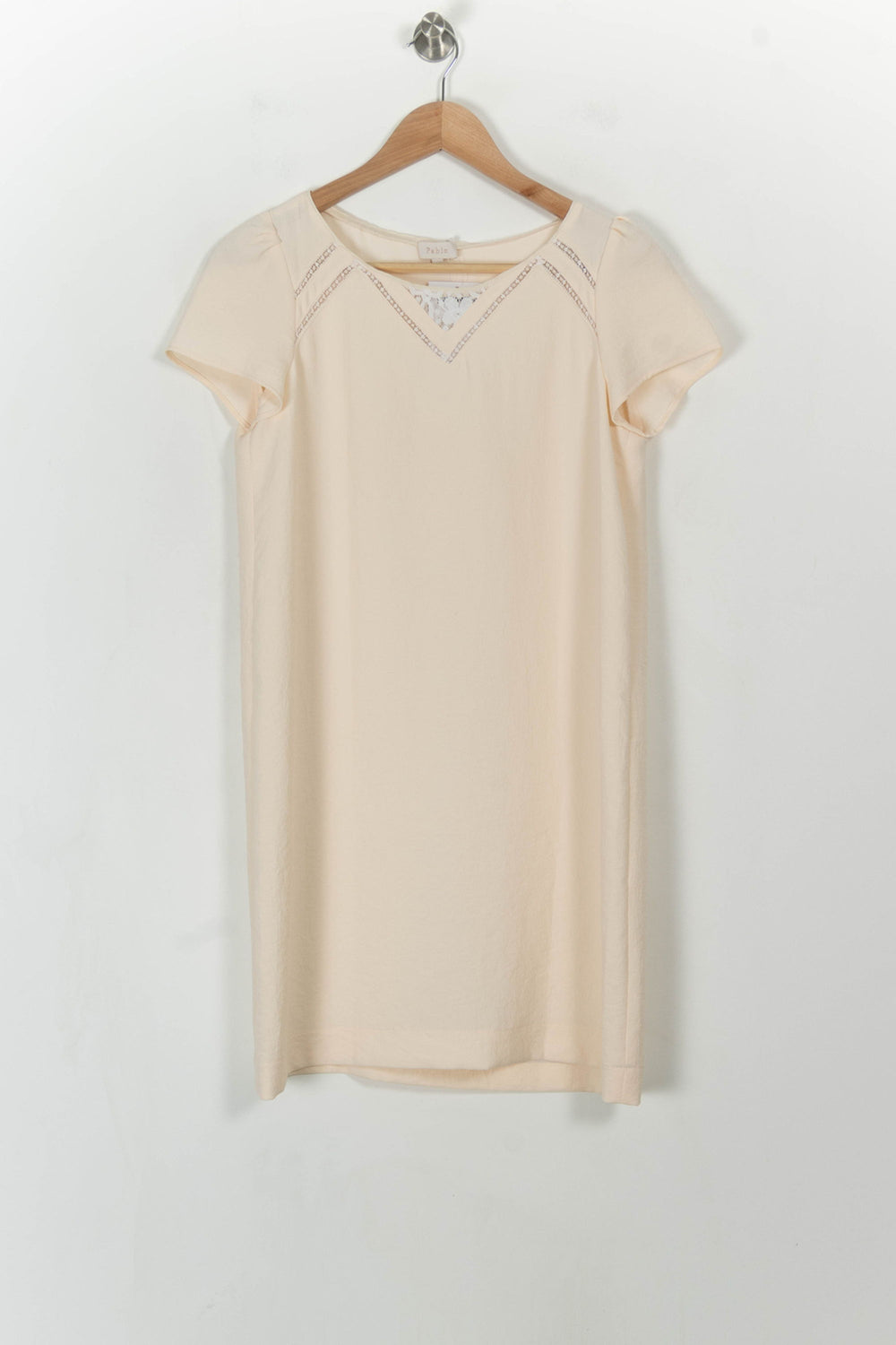 Robe Courte Beige - Taille S/36 de la marque Pablo | PARAD112514 - Vendu par Paradigme - Image 2