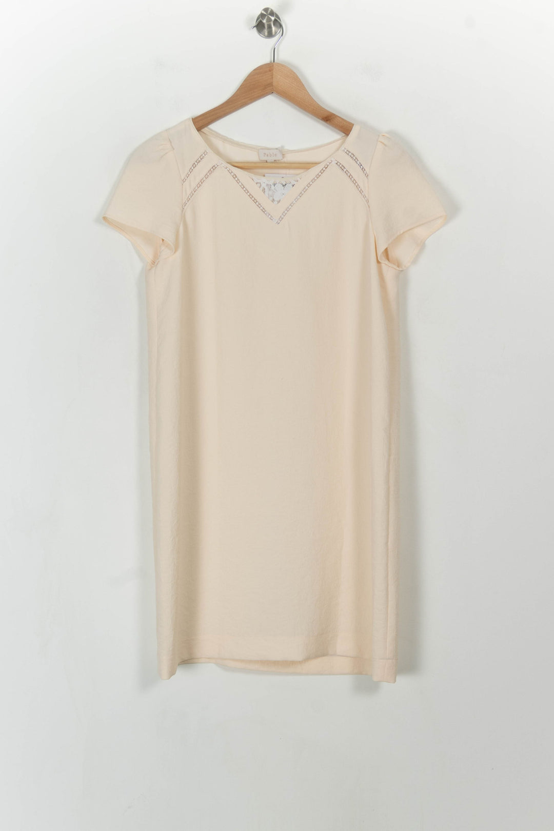 Robe Courte Beige - Taille S/36 de la marque Pablo | PARAD112514 - Vendu par Paradigme - Image 2