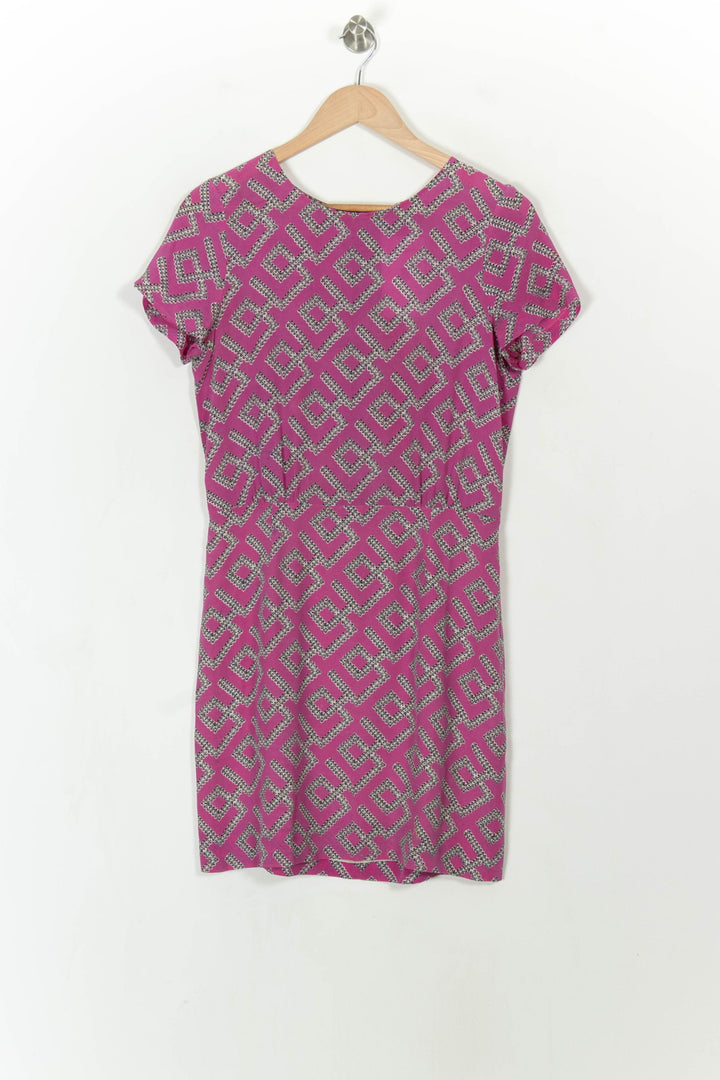 Robe Courte Rose et Blanche - Taille S/36 de la marque Pablo | PARAD112516 - Vendu par Paradigme - Image 2