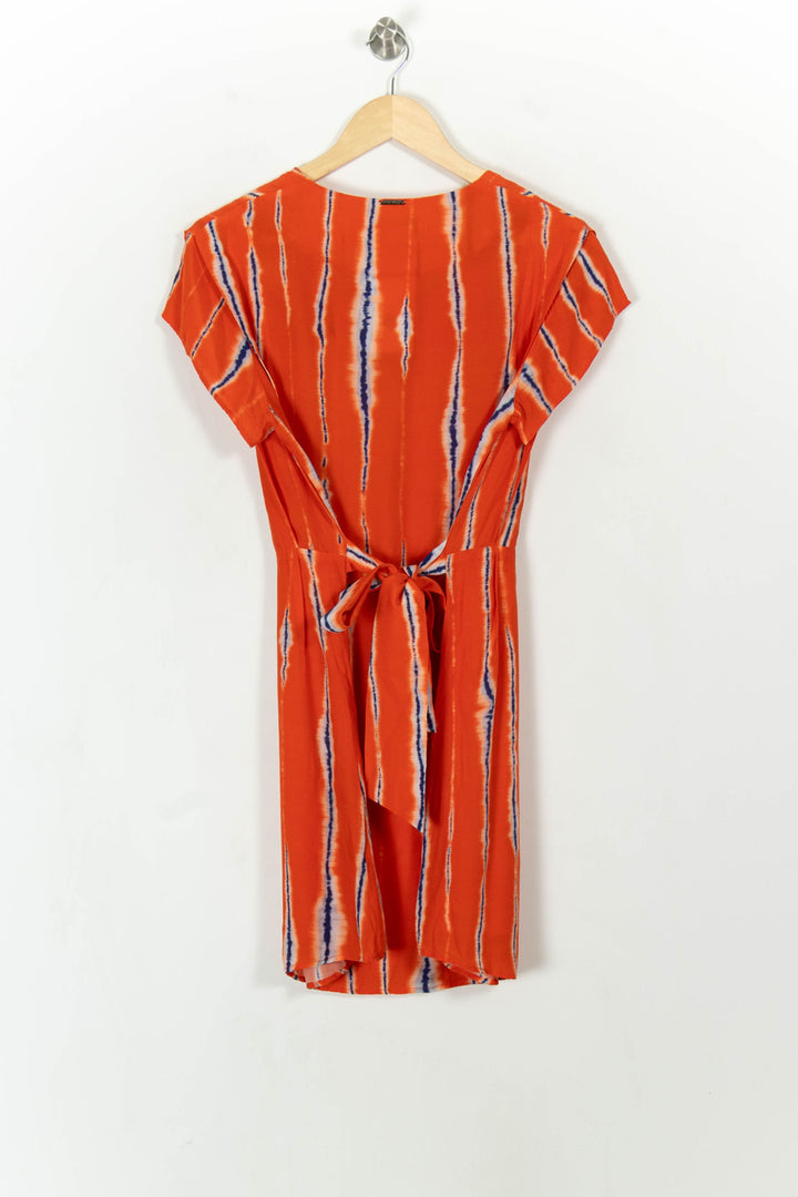 Robe Courte Orange et Bleu - Taille S/36 de la marque One Step | PARAD112520 - Vendu par Paradigme - Image 5