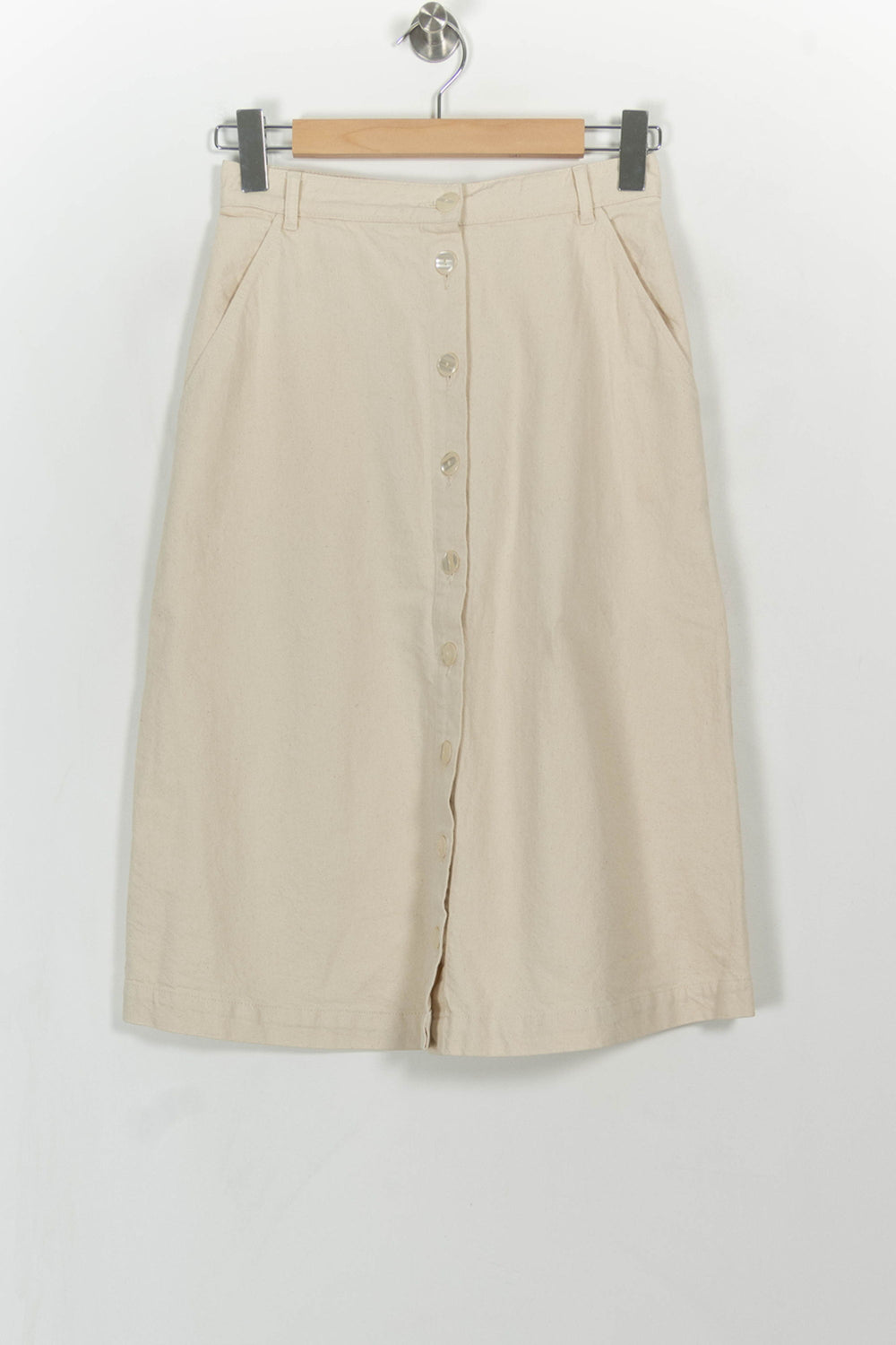 Jupe Midi Beige - Taille S/36 de la marque Des petits hauts | PARAD112522 - Vendu par Paradigme - Image 2