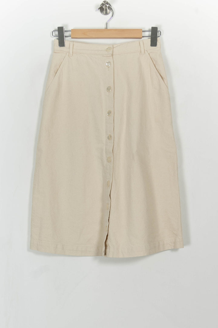 Jupe Midi Beige - Taille S/36 de la marque Des petits hauts | PARAD112522 - Vendu par Paradigme - Image 2