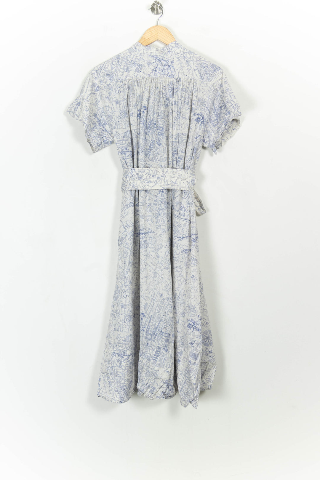 Robe longue bleu et blanc - Taille XS/34 de la marque Vanessa Bruno | PARAD112527 - Vendu par Paradigme - Image 5