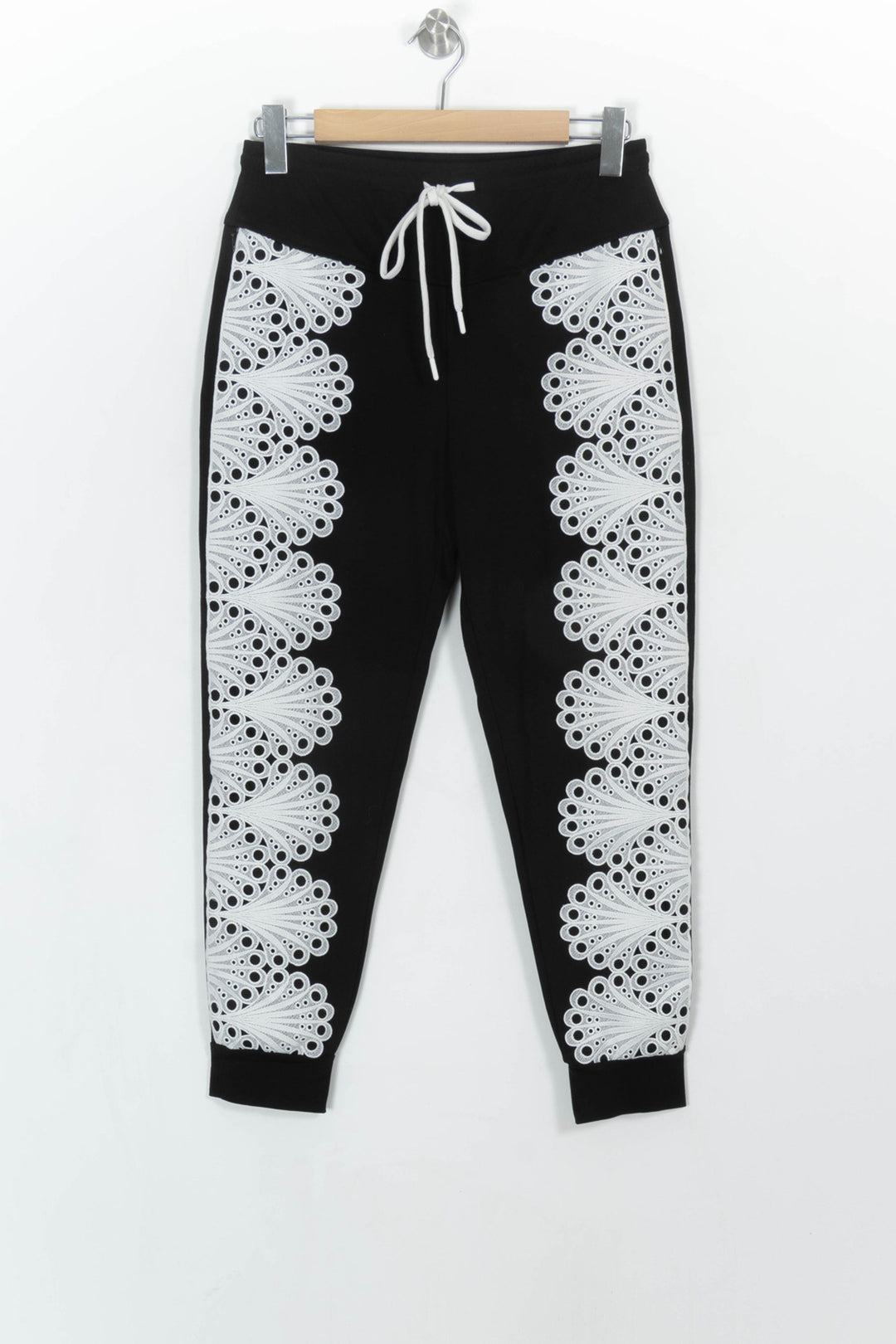 Jogging Noir et Blanc - Taille M/38 de la marque Bleu Blanc Rouge | PARAD112529 - Vendu par Paradigme - Image 2