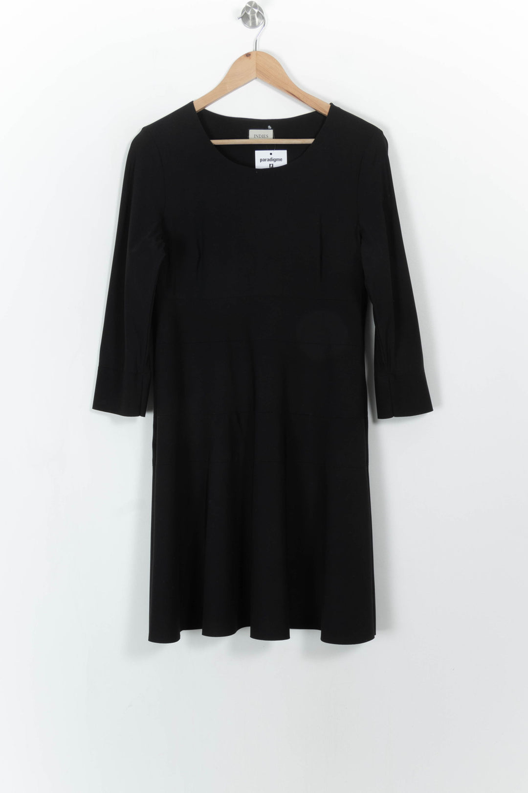 Robe Noire - Taille XL/42 de la marque Indies | PARAD112530 - Vendu par Paradigme - Image 2