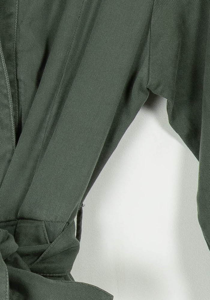 Robe Chemise Verte - Taille XS/34 de la marque One Step | PARAD112536 - Vendu par Paradigme - Image 3