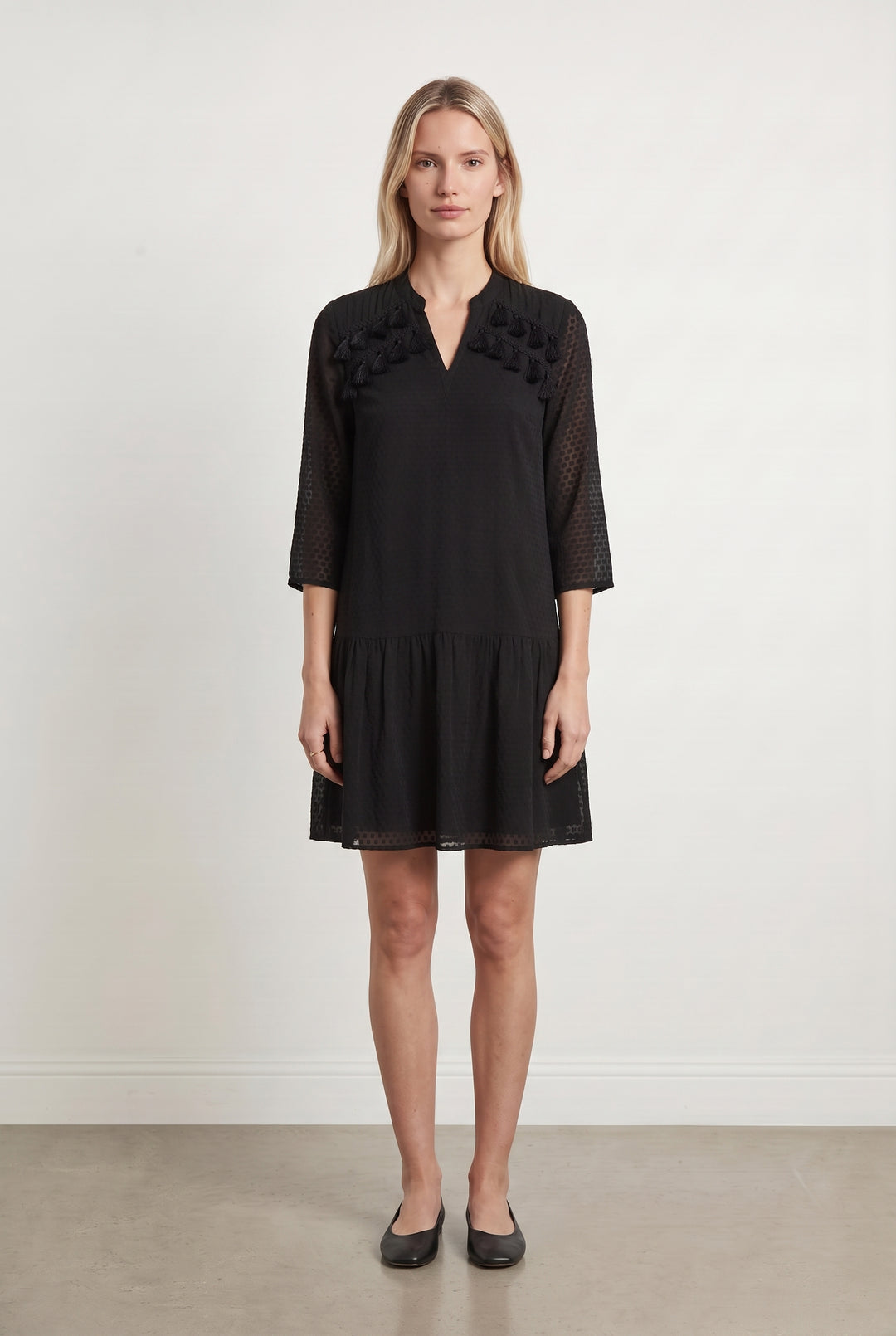 Robe Courte Noire - Taille XS/34 de la marque One Step | PARAD112537 - Vendu par Paradigme - Image 1