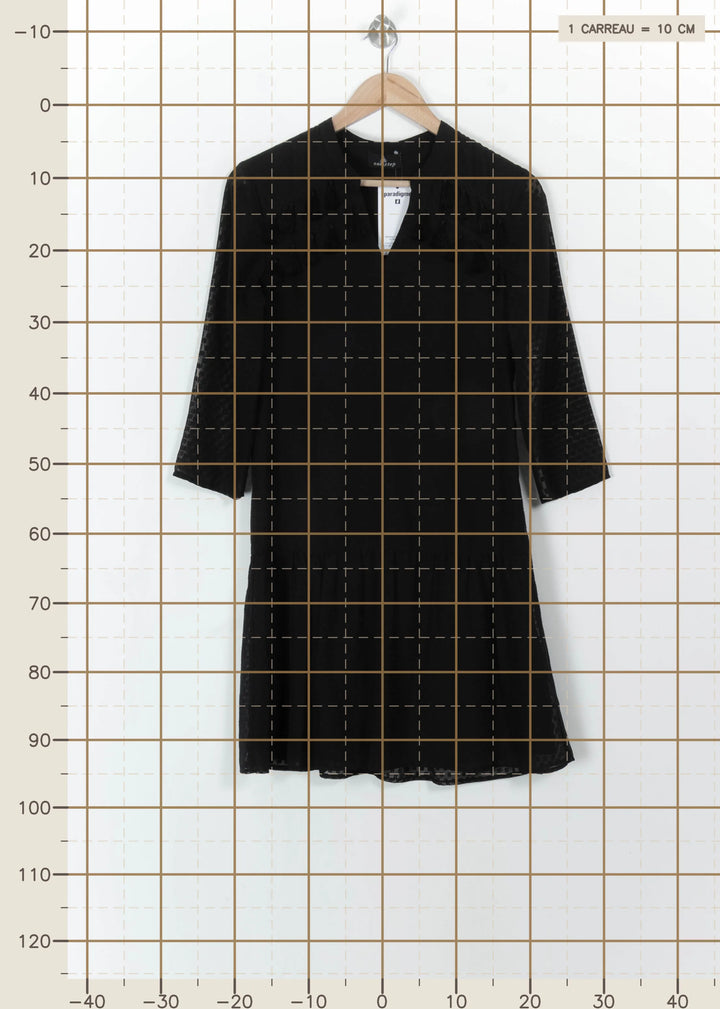 Robe Courte Noire - Taille XS/34 de la marque One Step | PARAD112537 - Vendu par Paradigme - Image 4