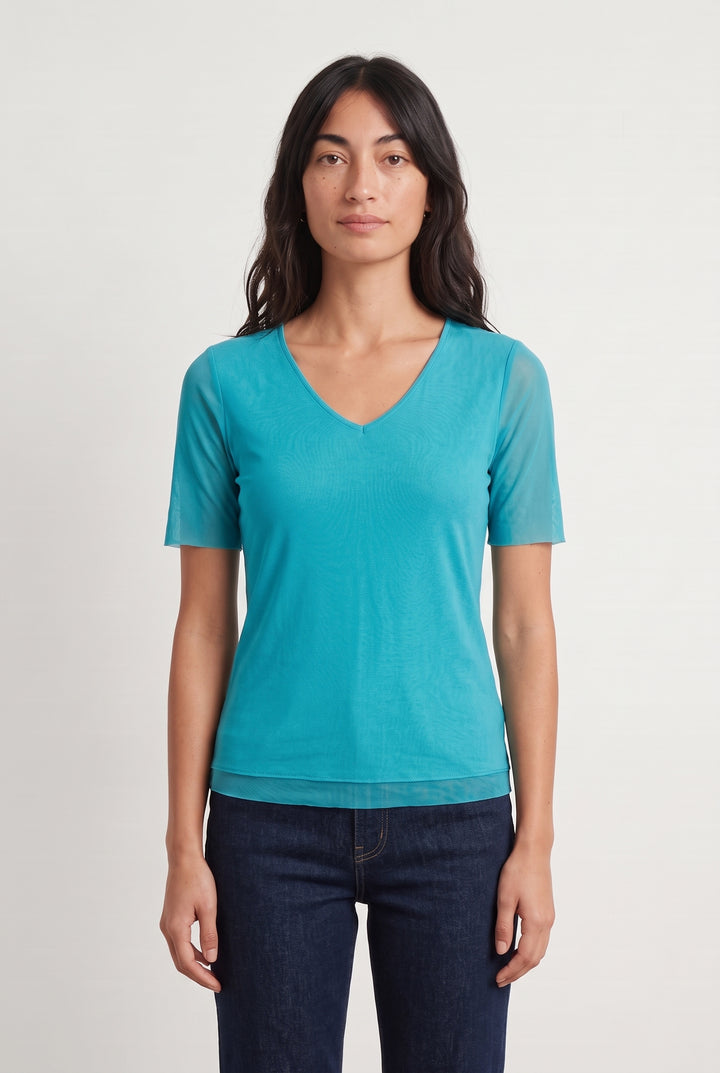 Top Bleu - Taille S/36 de la marque One Step | PARAD112538 - Vendu par Paradigme - Image 1