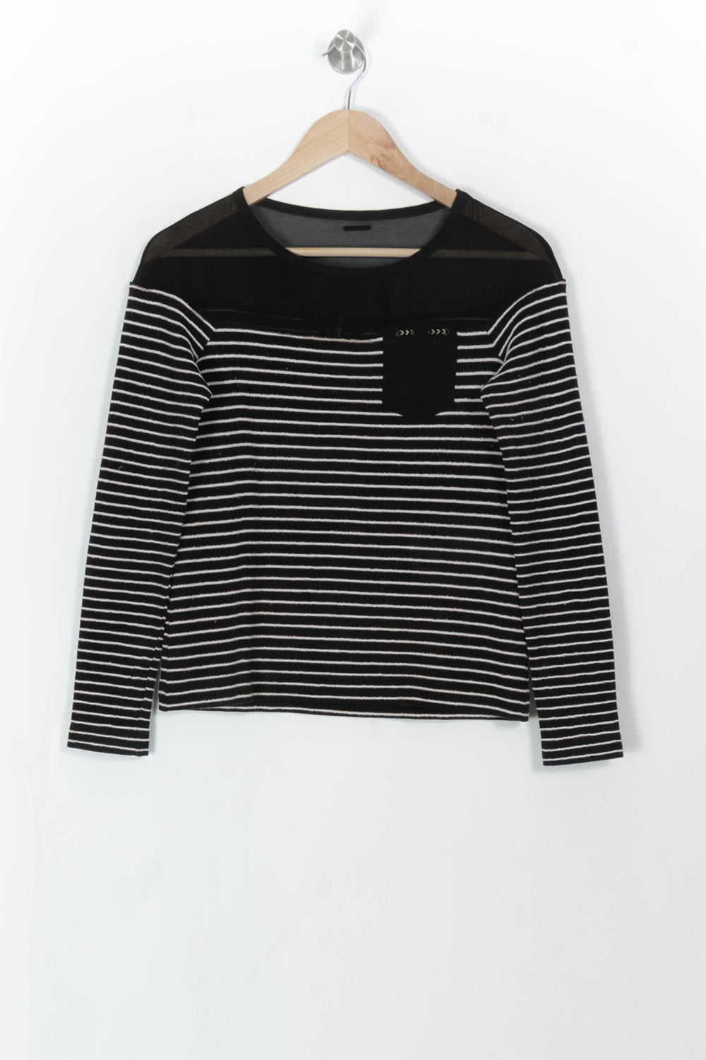 Tee-shirt Noir et Blanc - Taille XS/34 de la marque One Step | PARAD112541 - Vendu par Paradigme - Image 2