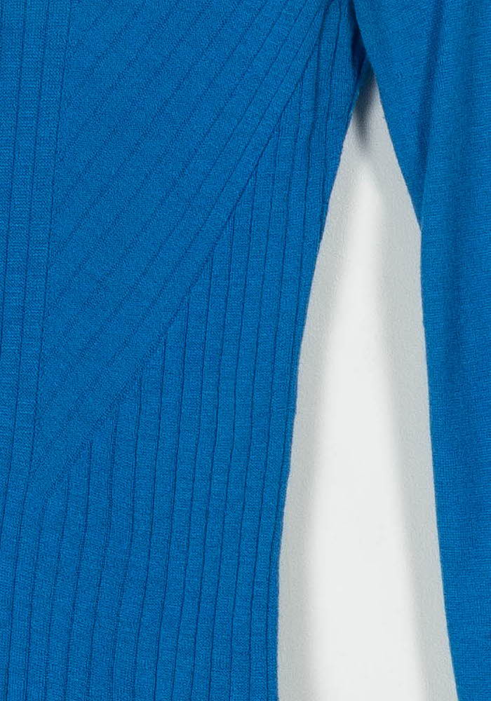 Pull Bleu - Taille S/36 de la marque Caroll | PARAD112548 - Vendu par Paradigme - Image 3