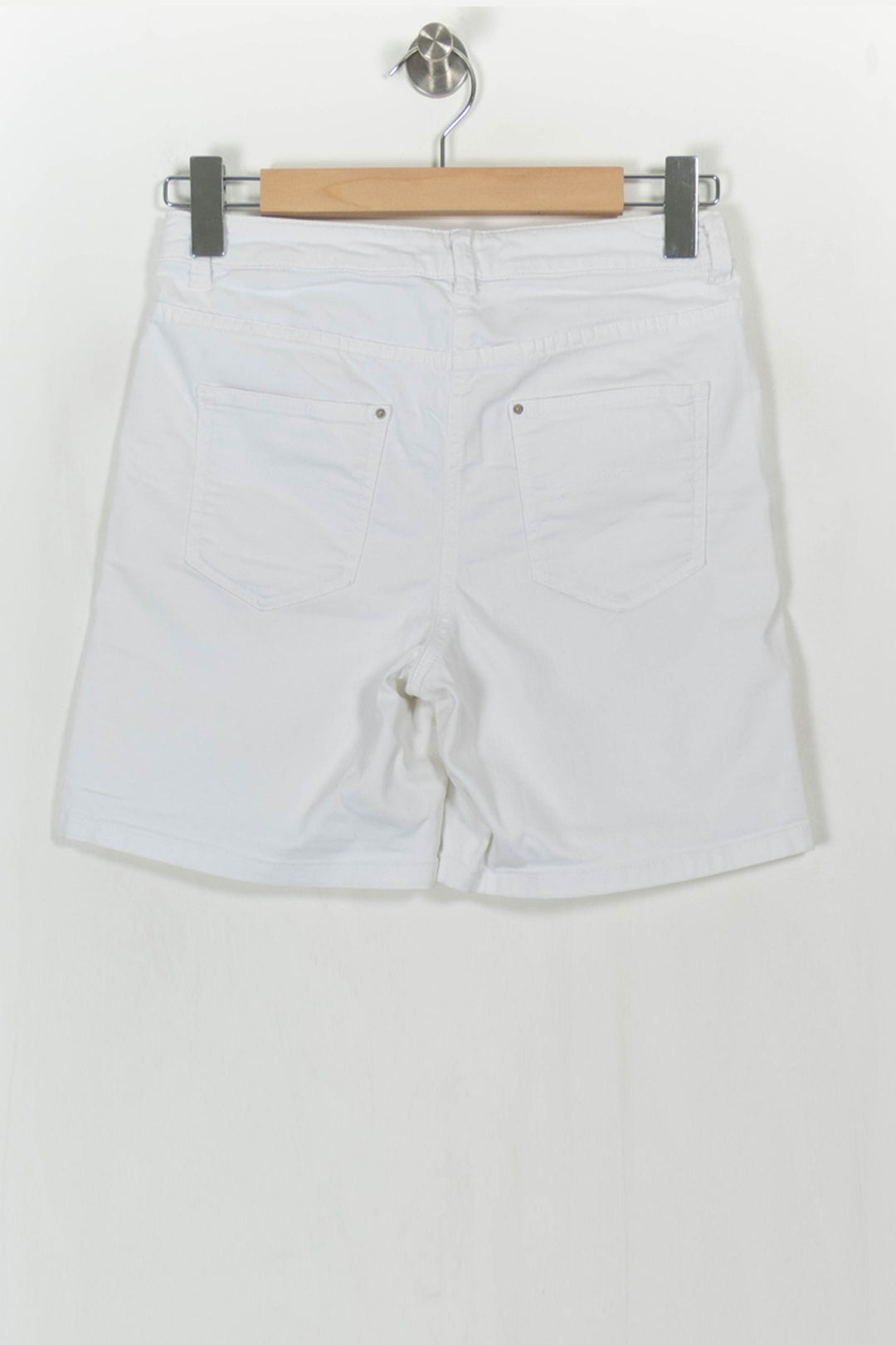 Short Blanc - Taille S/36 de la marque Caroll | PARAD112556 - Vendu par Paradigme - Image 5