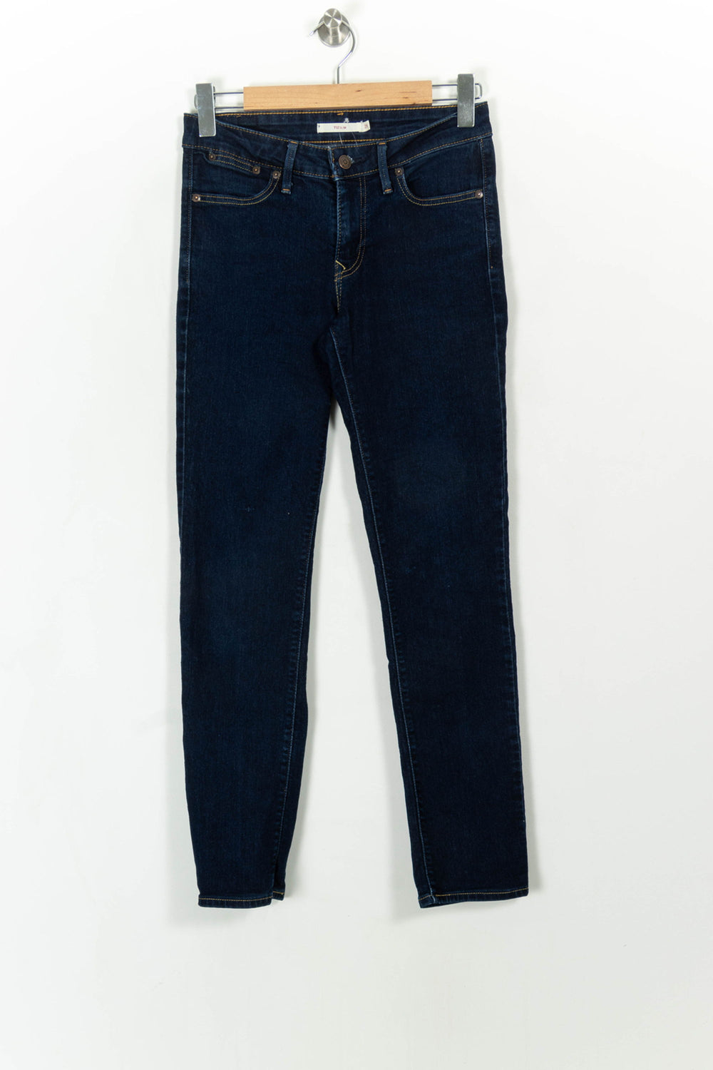 Jean Slim Bleu - Taille M/38 de la marque Levi's | PARAD112558 - Vendu par Paradigme - Image 2