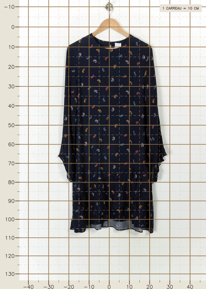 Robe Midi Bleue - Taille M/38 de la marque Karl Marc John | PARAD112562 - Vendu par Paradigme - Image 4