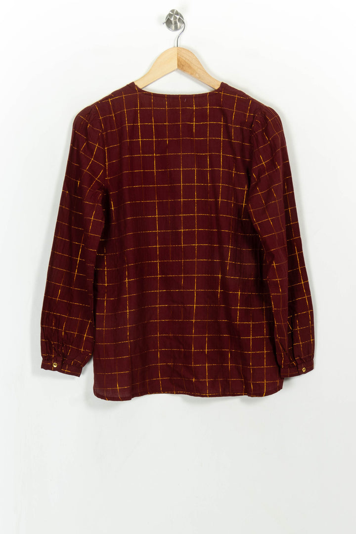 Blouse Rouge et Jaune - Taille S/36 de la marque Des petits hauts | PARAD112563 - Vendu par Paradigme - Image 5