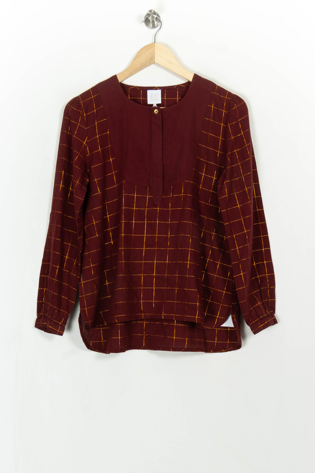 Blouse Rouge et Jaune - Taille S/36 de la marque Des petits hauts | PARAD112563 - Vendu par Paradigme - Image 2