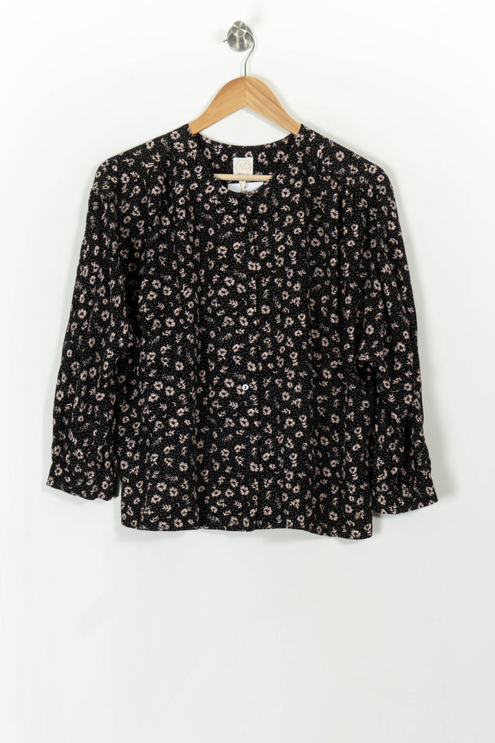 Blouse Noire et Blanche - Taille XS/34 de la marque Des petits hauts | PARAD112568 - Vendu par Paradigme - Image 2