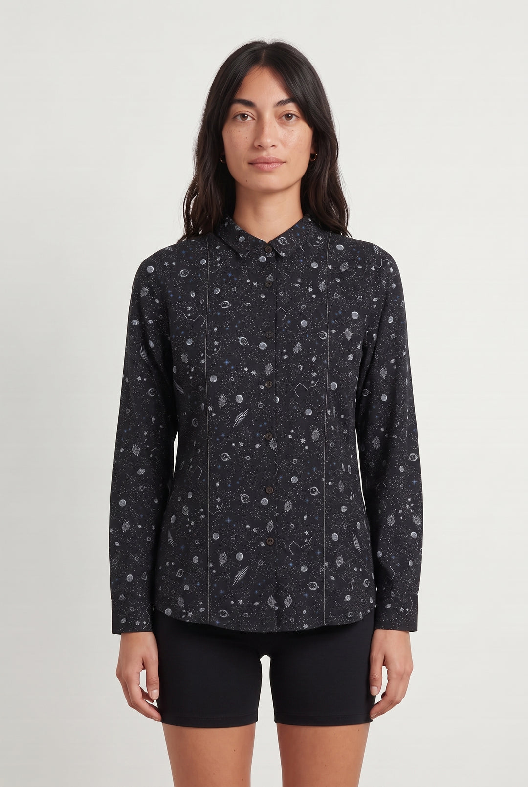 Chemise Bleu et Noir - Taille S/36 de la marque Karl Marc John | PARAD112569 - Vendu par Paradigme - Image 1