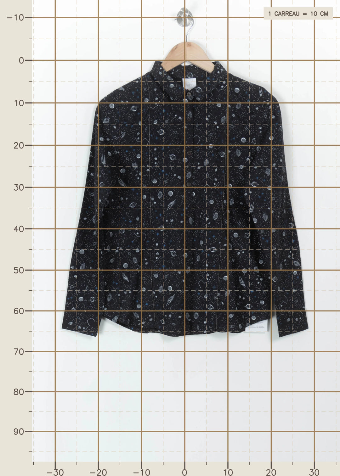 Chemise Bleu et Noir - Taille S/36 de la marque Karl Marc John | PARAD112569 - Vendu par Paradigme - Image 4