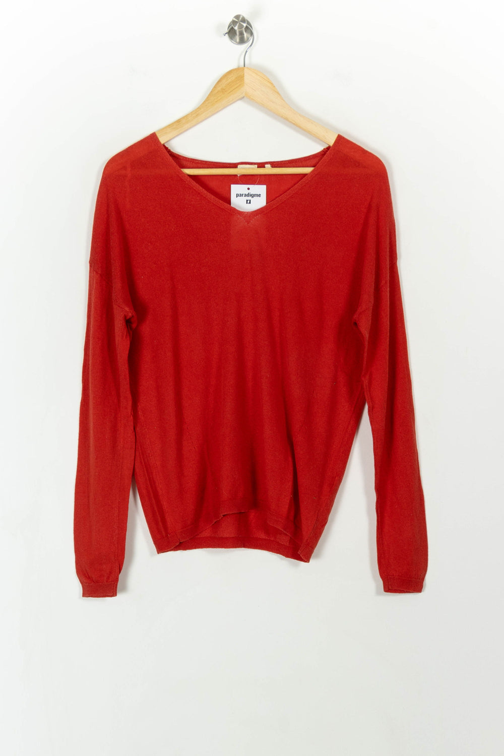 Pull Rouge - Taille XS/34 de la marque Marie Sixtine | PARAD112570 - Vendu par Paradigme - Image 2