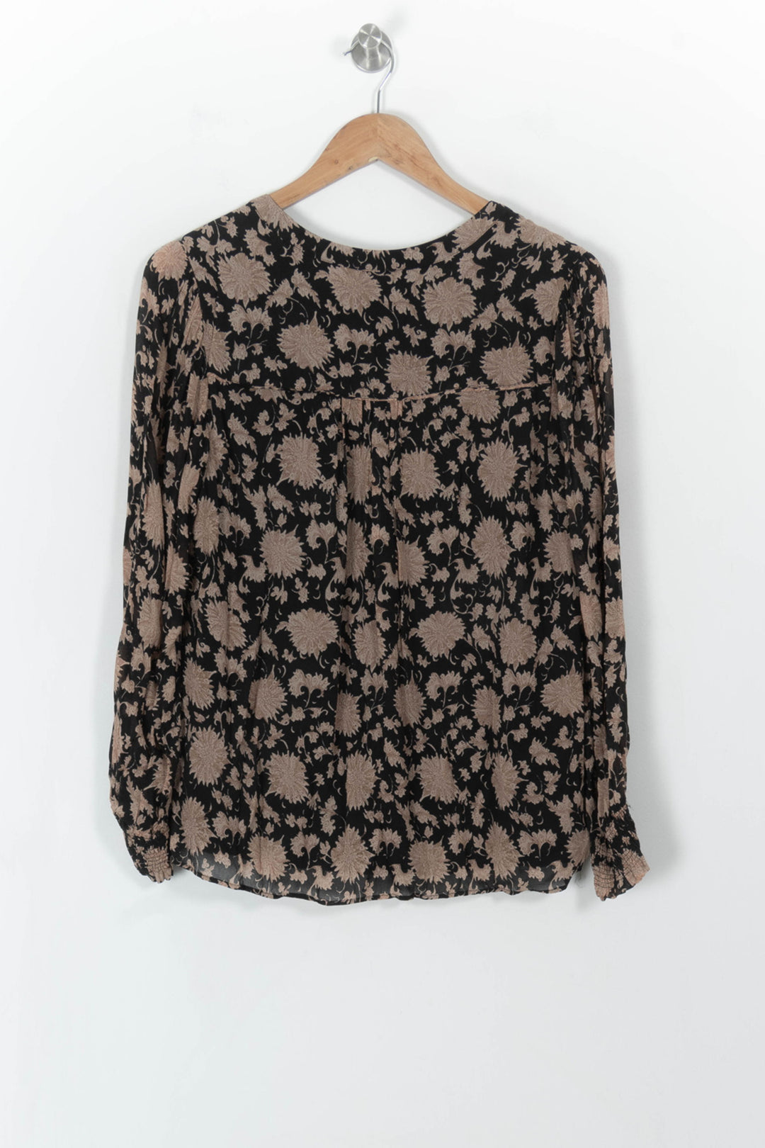Blouse Noire et Beige - Taille L/40 de la marque Maison 123 | PARAD112572 - Vendu par Paradigme - Image 5
