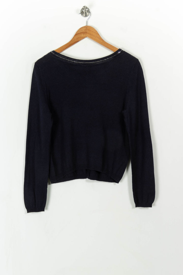 Cardigan Bleu - Taille L/40 de la marque One Step | PARAD112576 - Vendu par Paradigme - Image 5