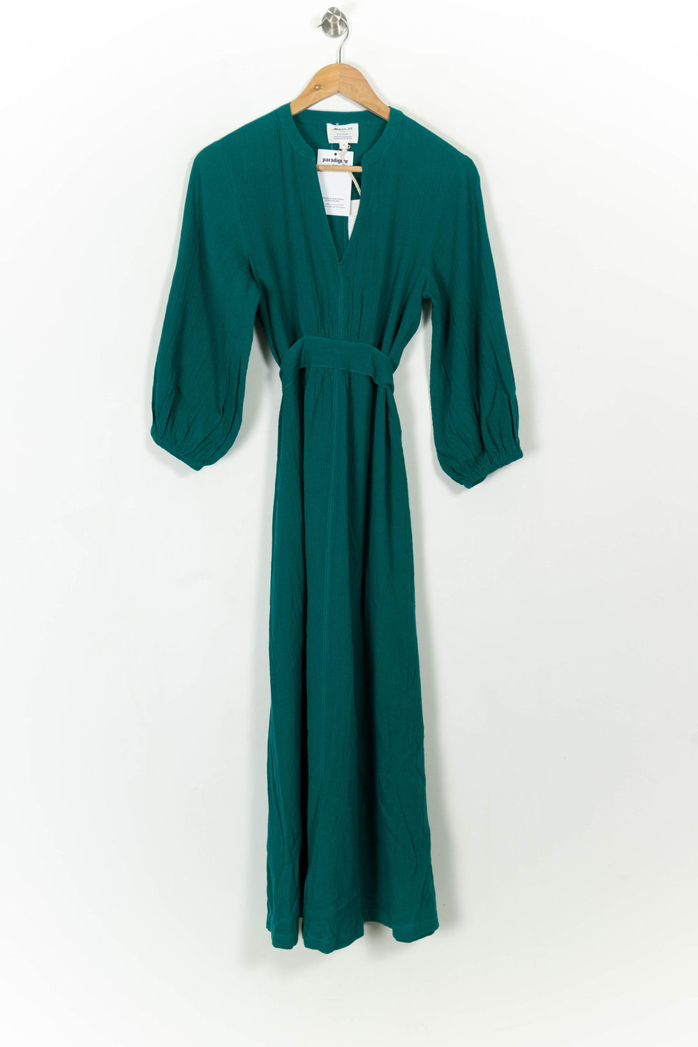 Robe Longue Verte - Taille XS/34 de la marque Maison 123 | PARAD112577 - Vendu par Paradigme - Image 2