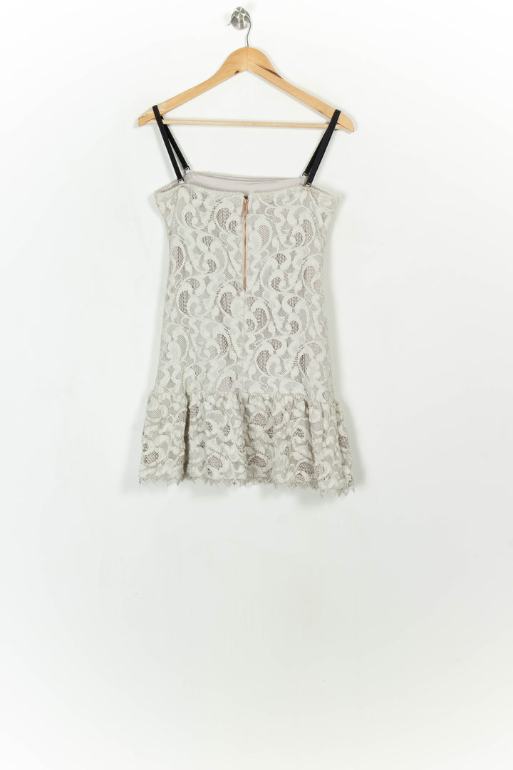Robe Courte Beige - Taille M/38