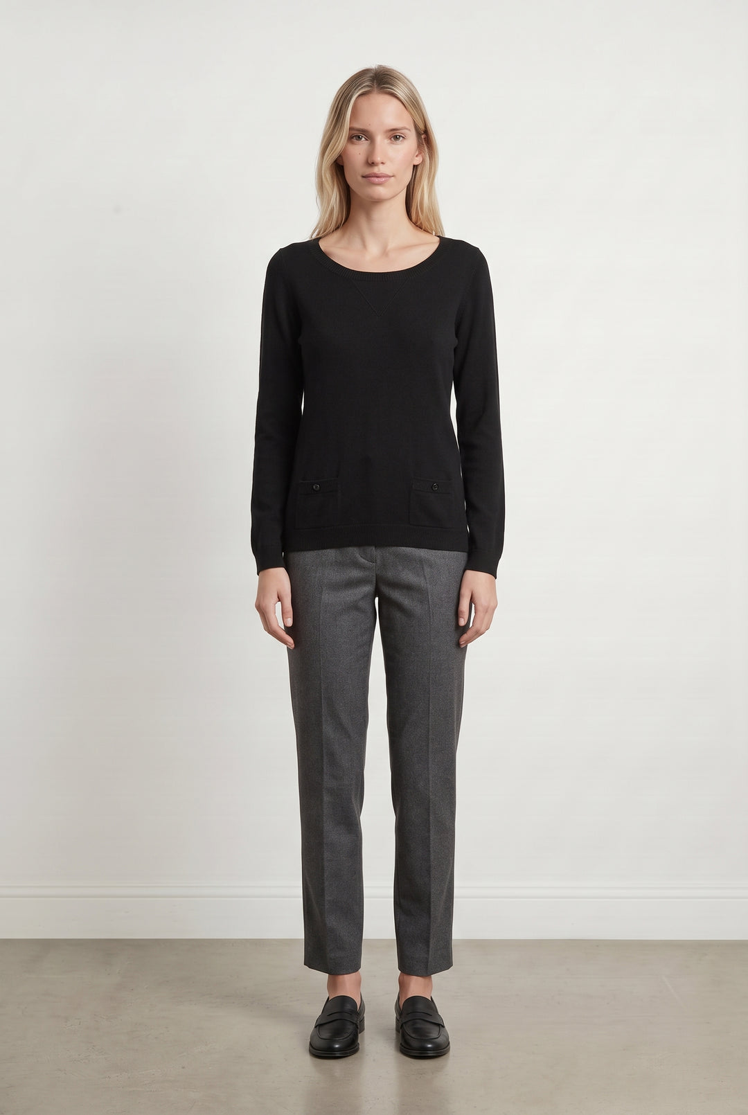 Pull Noir - Taille M/38