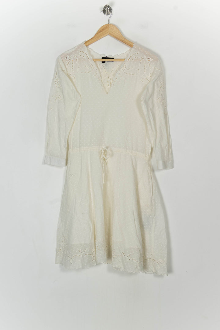 Robe Courte Beige - Taille XS/34