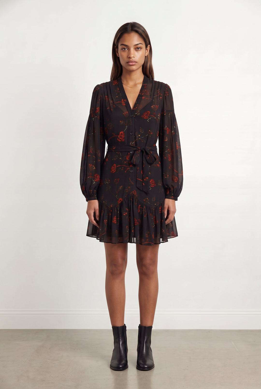 Robe Courte Noire - Taille XS/34