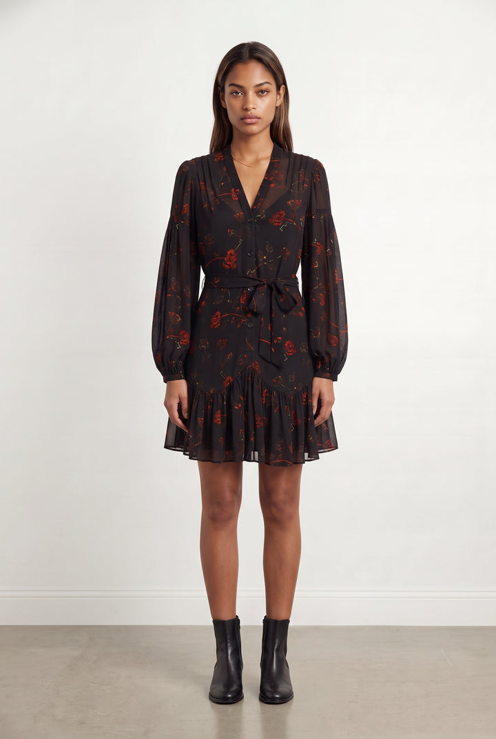 Robe Courte Noire - Taille XS/34
