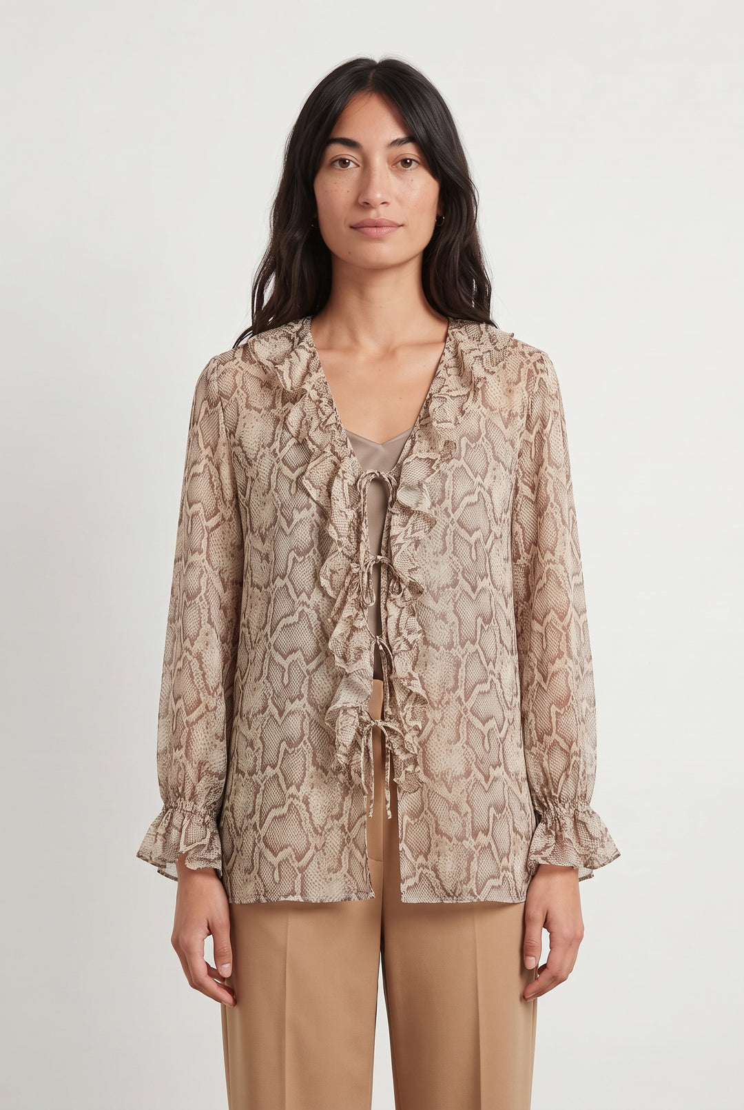Top Beige - Taille S/36