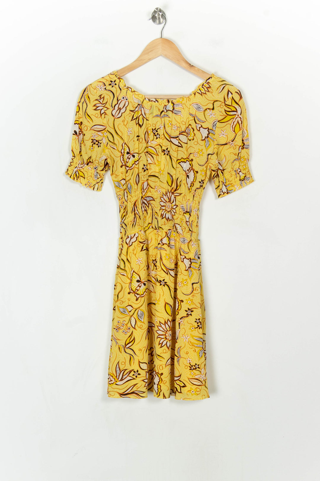 Robe Courte Jaune - Taille XS/34