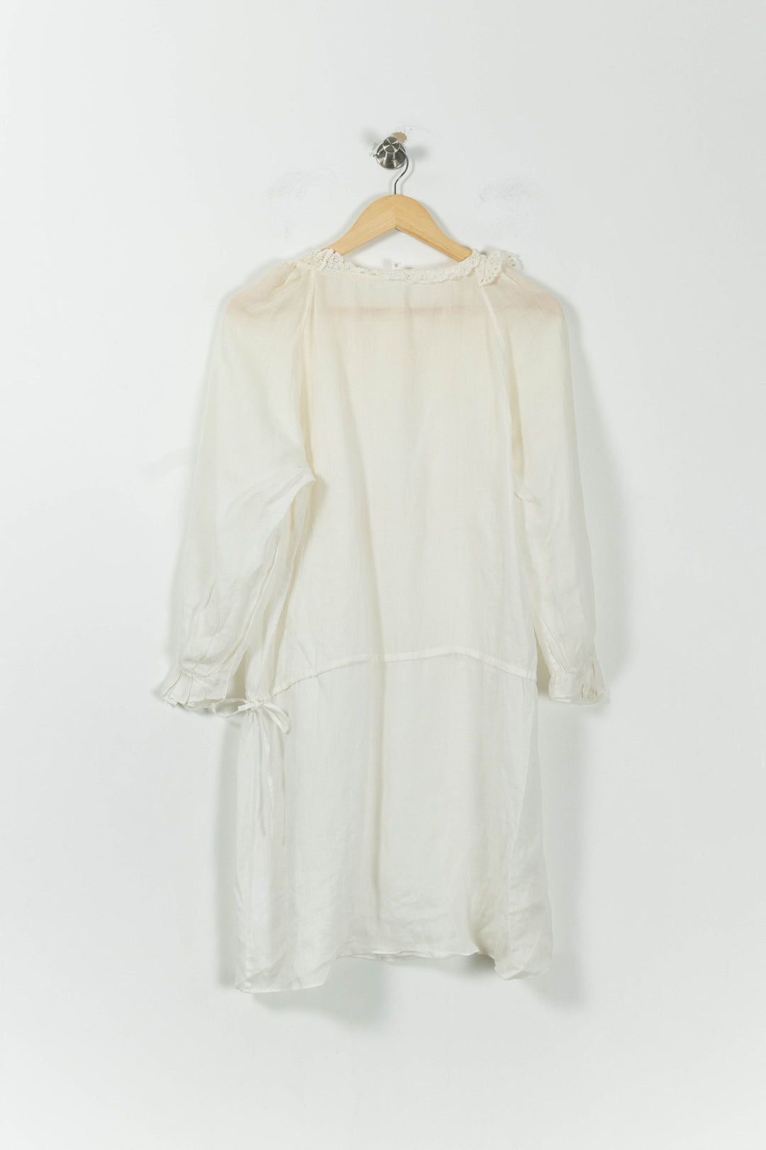Robe Courte Beige - Taille S/36 de la marque Vanessa Bruno | PARAD11283 - Vendu par Paradigme - Image 4