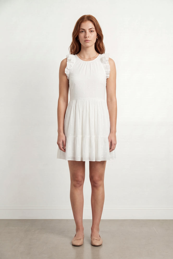 Robe Courte Beige - Taille M/38