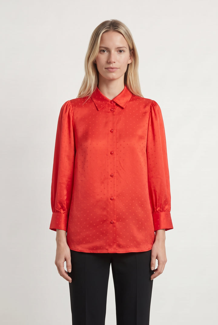 Chemisier Rouge - Taille S/36