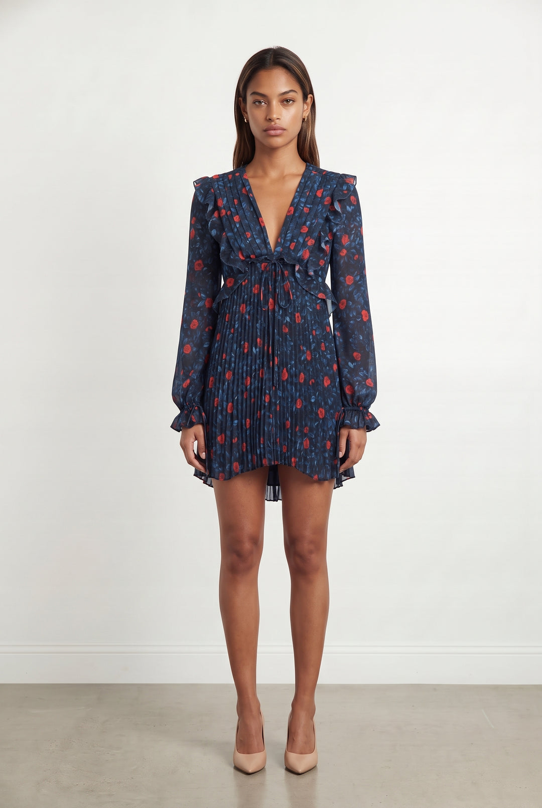 Robe Courte Bleue - Taille XS/34