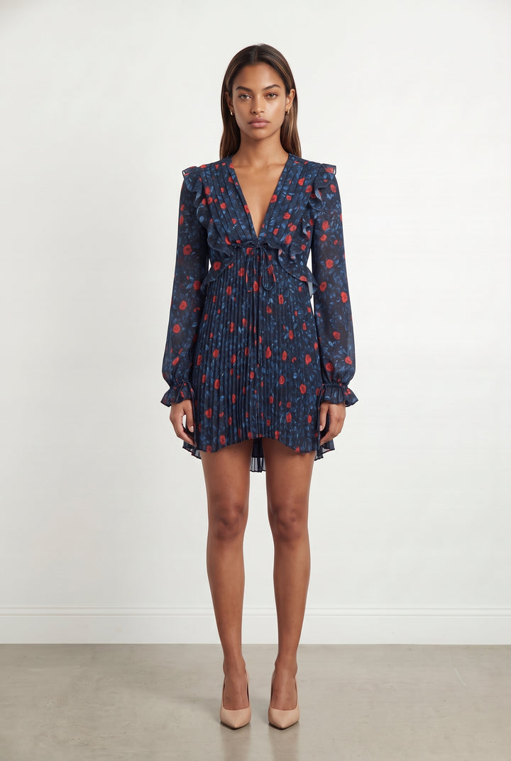 Robe Courte Bleue - Taille XS/34