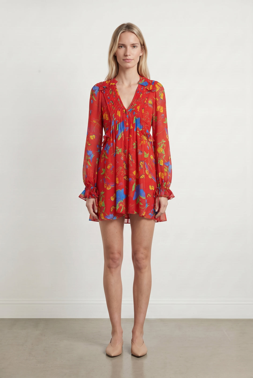 Robe Courte Rouge - Taille S/36