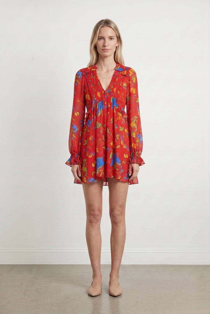 Robe Courte Rouge - Taille S/36