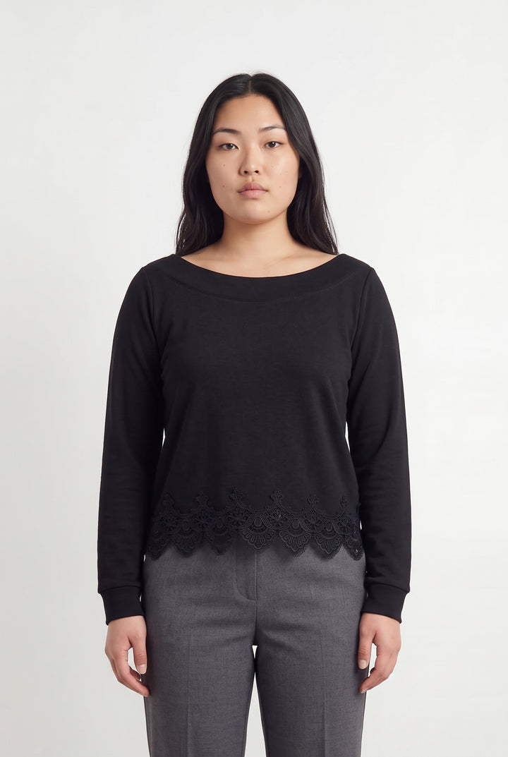 Sweat Noir - Taille L/40