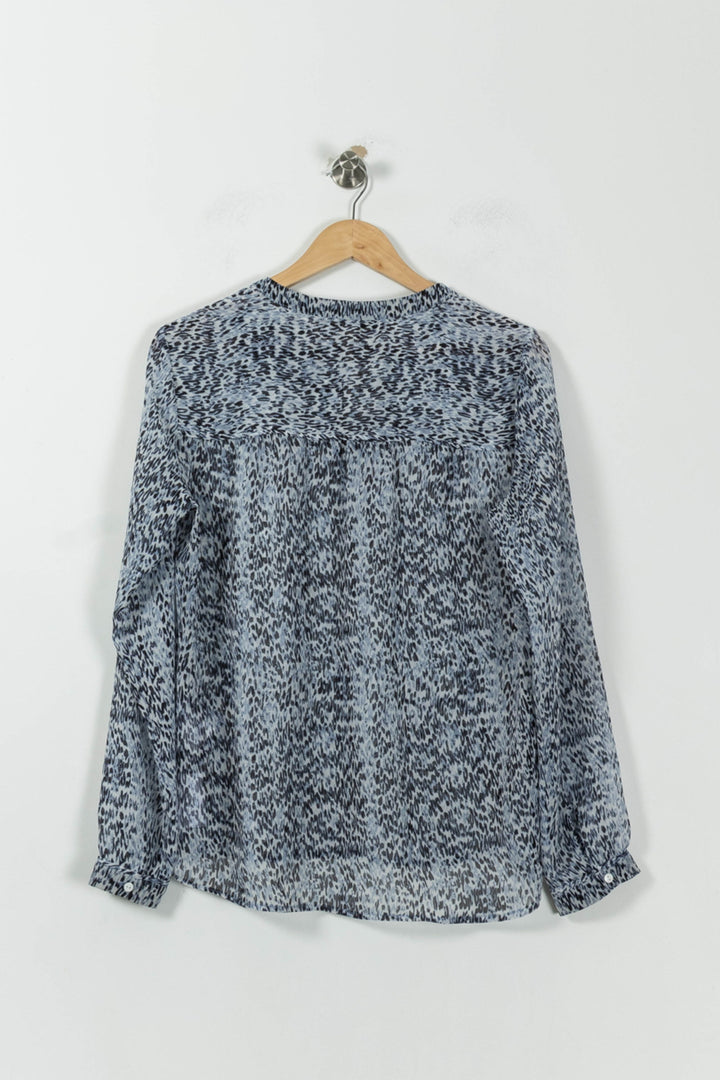 Blouse Bleu et Noir - Taille S/36 de la marque ZAPA | PARAD11293 - Vendu par Paradigme - Image 4