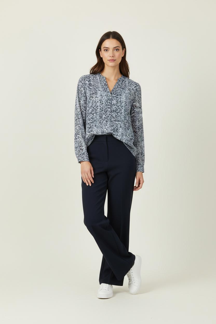 Blouse Bleu et Noir - Taille S/36 de la marque ZAPA | PARAD11293 - Vendu par Paradigme - Image 1