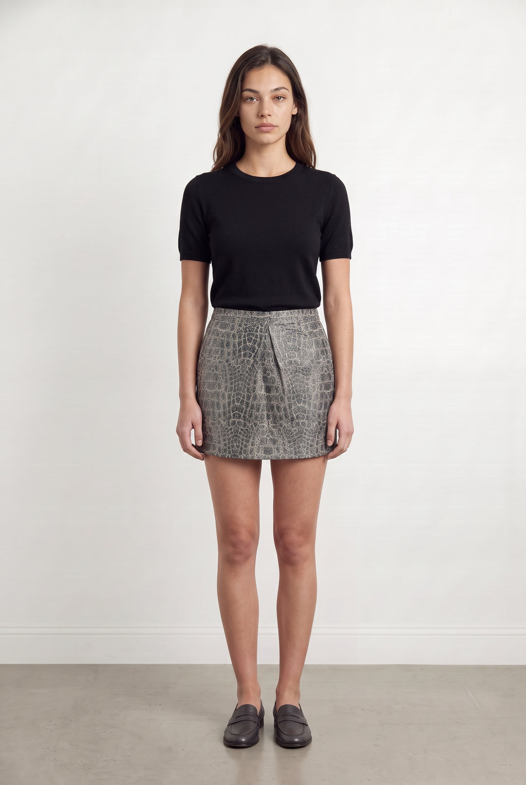 Jupe Grise - Taille XS/34