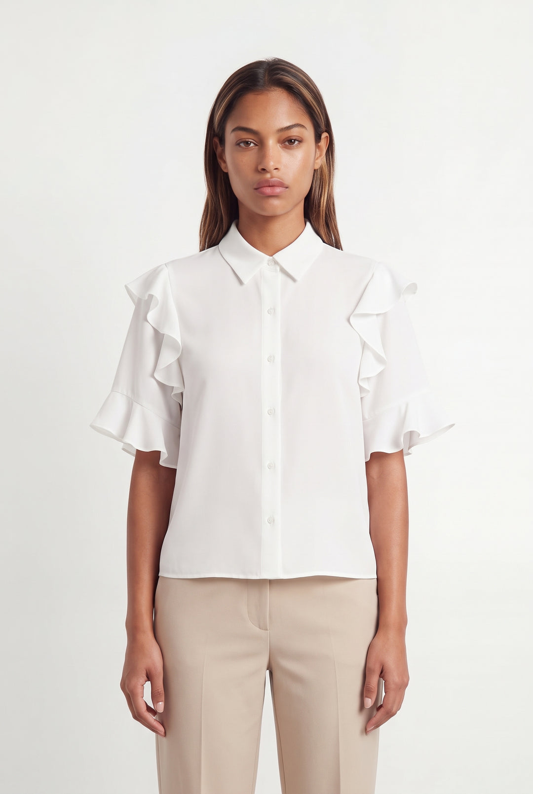 Chemisier Blanche - Taille XS/34