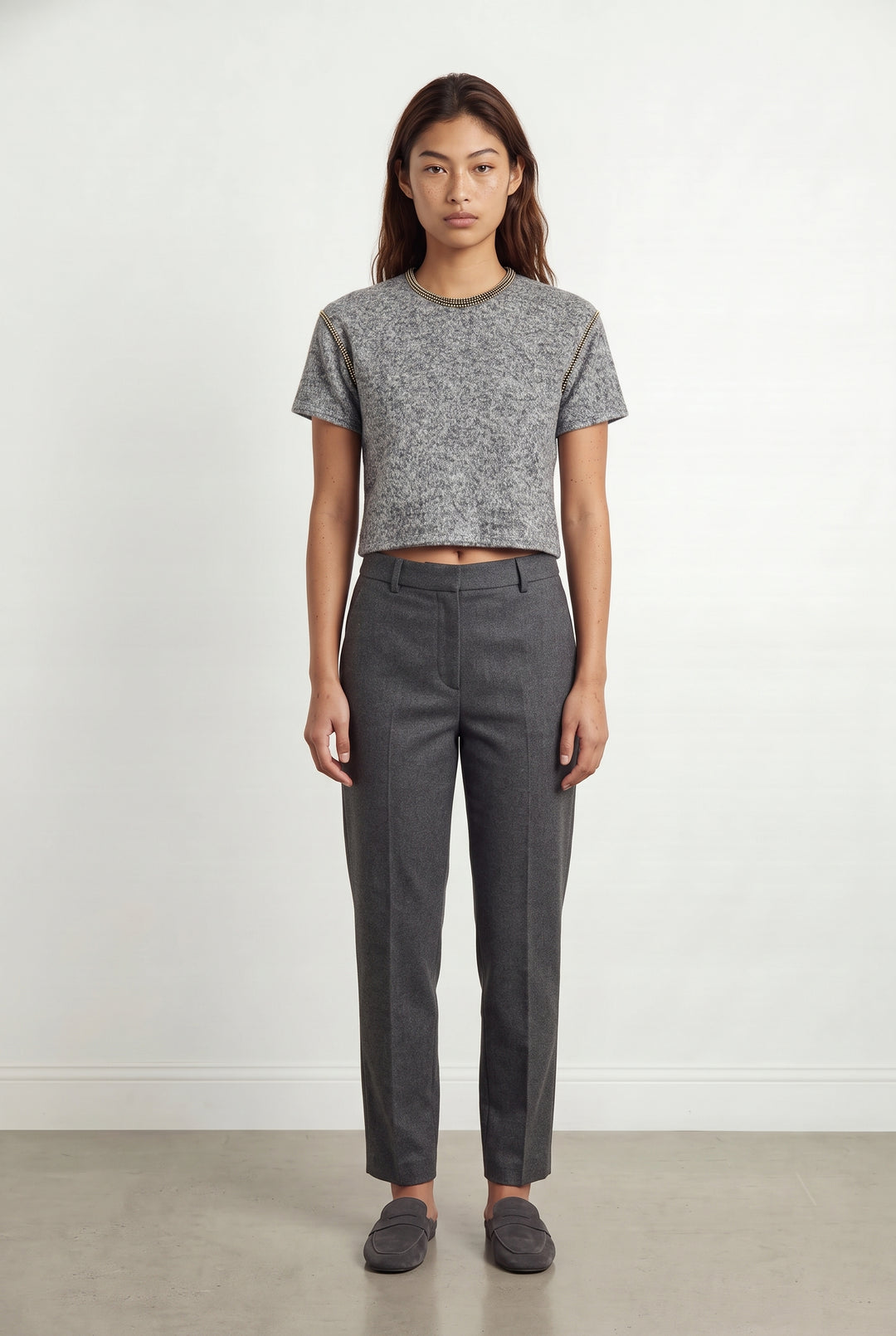 Pull Gris - Taille S/36