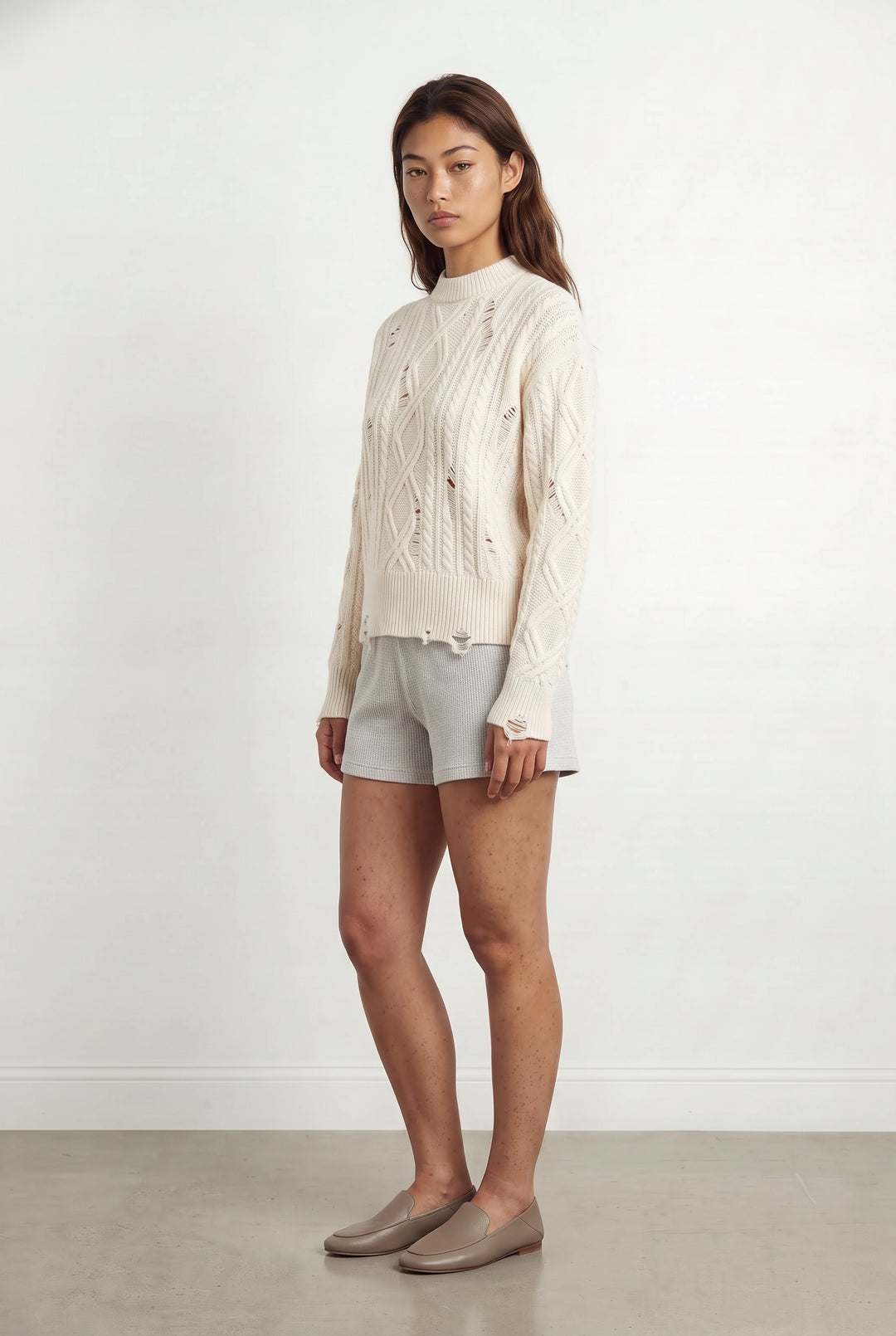 Pull Beige - Taille S/36