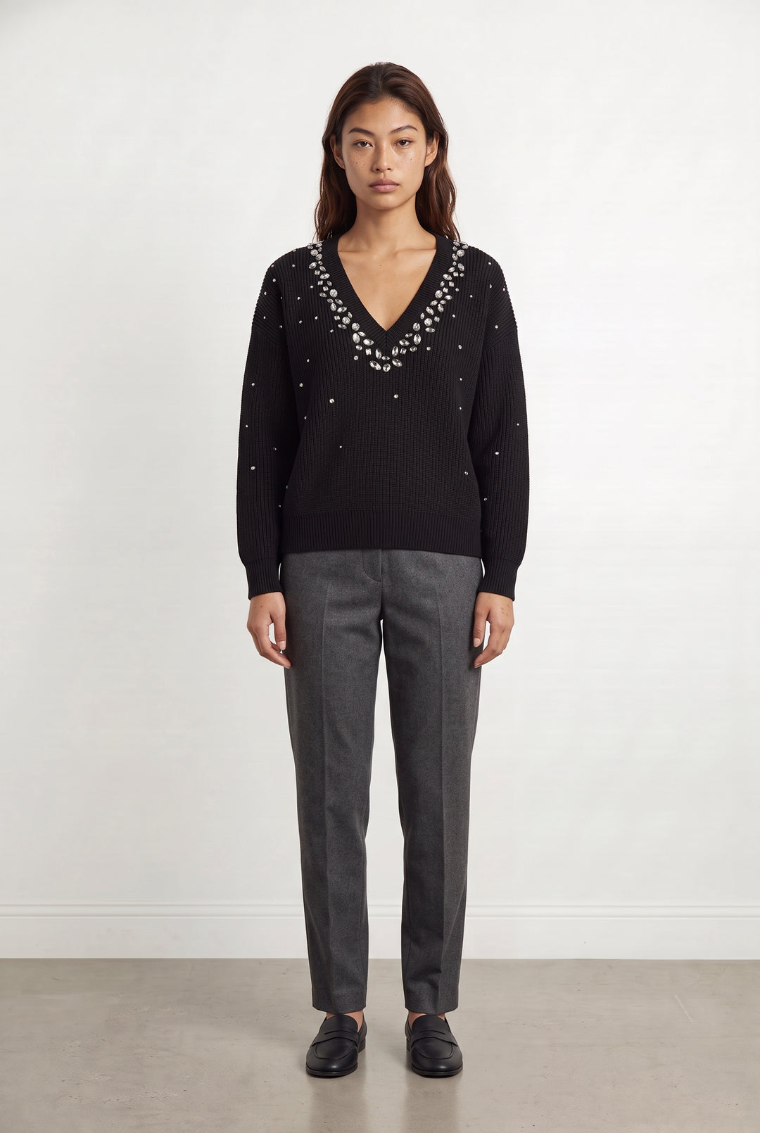 Pull Noir - Taille M/38