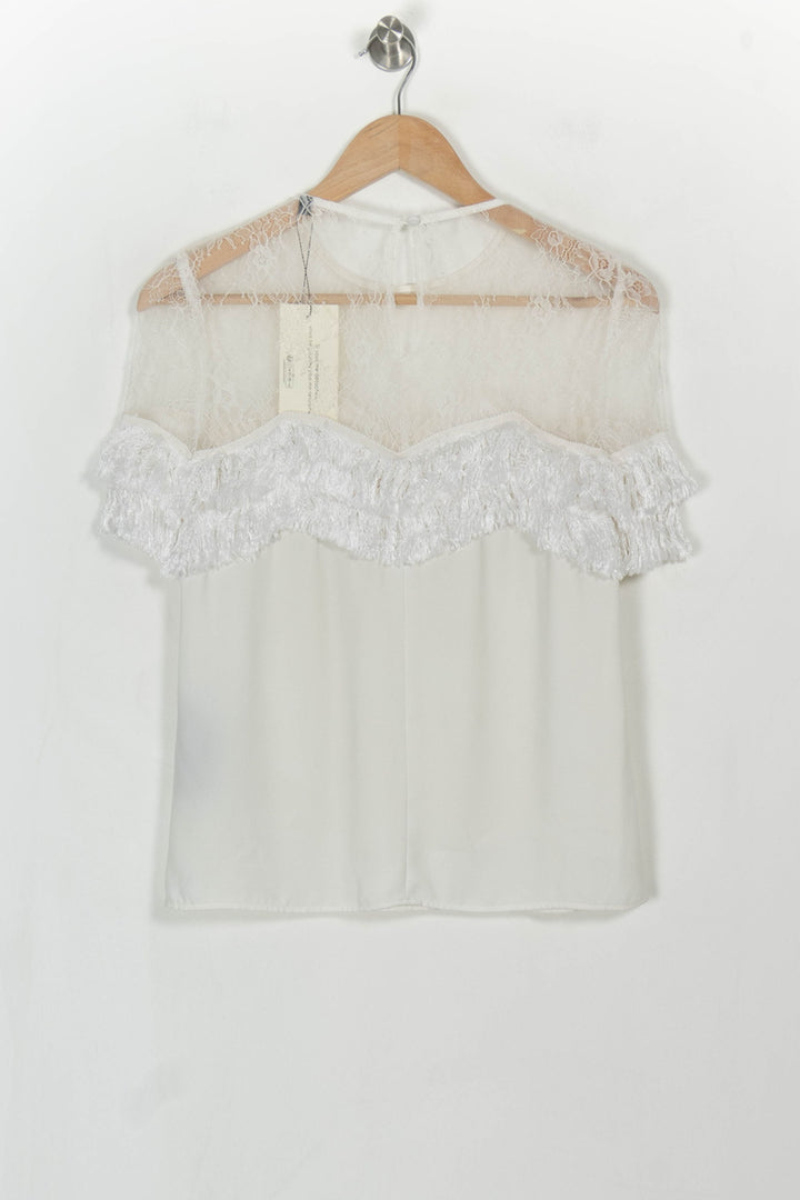 Top Beige - Taille XS/34
